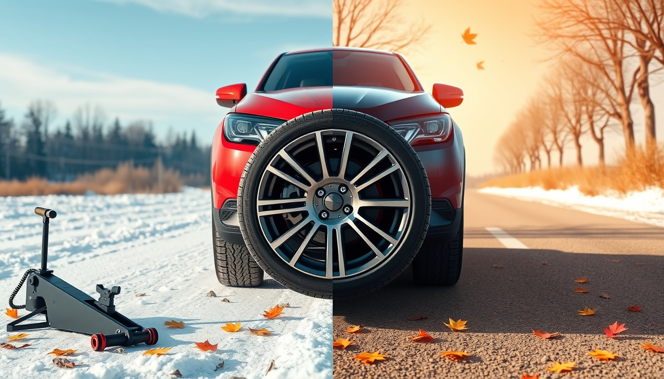 Mastering the<b> Seasonal Tire Change</b>: Essential Tips for Safe Driving Year-Round’ style=’display: block; margin: auto; max-width: 100%; height: auto;’></p>
<div id="ez-toc-container" class="ez-toc-v2_0_73 counter-hierarchy ez-toc-counter ez-toc-grey ez-toc-container-direction">
<div class="ez-toc-title-container">
<p class="ez-toc-title" style="cursor:inherit">Table of Contents</p>
<span class="ez-toc-title-toggle"><a href="#" class="ez-toc-pull-right ez-toc-btn ez-toc-btn-xs ez-toc-btn-default ez-toc-toggle" aria-label="Toggle Table of Content"><span class="ez-toc-js-icon-con"><span class=""><span class="eztoc-hide" style="display:none;">Toggle</span><span class="ez-toc-icon-toggle-span"><svg style="fill: #999;color:#999" xmlns="http://www.w3.org/2000/svg" class="list-377408" width="20px" height="20px" viewBox="0 0 24 24" fill="none"><path d="M6 6H4v2h2V6zm14 0H8v2h12V6zM4 11h2v2H4v-2zm16 0H8v2h12v-2zM4 16h2v2H4v-2zm16 0H8v2h12v-2z" fill="currentColor"></path></svg><svg style="fill: #999;color:#999" class="arrow-unsorted-368013" xmlns="http://www.w3.org/2000/svg" width="10px" height="10px" viewBox="0 0 24 24" version="1.2" baseProfile="tiny"><path d="M18.2 9.3l-6.2-6.3-6.2 6.3c-.2.2-.3.4-.3.7s.1.5.3.7c.2.2.4.3.7.3h11c.3 0 .5-.1.7-.3.2-.2.3-.5.3-.7s-.1-.5-.3-.7zM5.8 14.7l6.2 6.3 6.2-6.3c.2-.2.3-.5.3-.7s-.1-.5-.3-.7c-.2-.2-.4-.3-.7-.3h-11c-.3 0-.5.1-.7.3-.2.2-.3.5-.3.7s.1.5.3.7z"/></svg></span></span></span></a></span></div>
<nav><ul class=