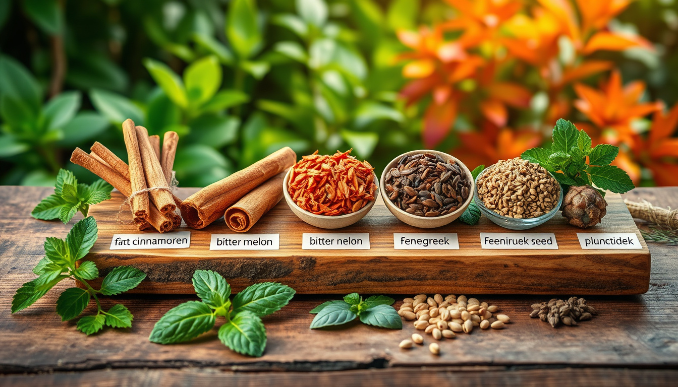 Top 10 Powerful Herbs to Naturally Lower Blood Sugar Levels