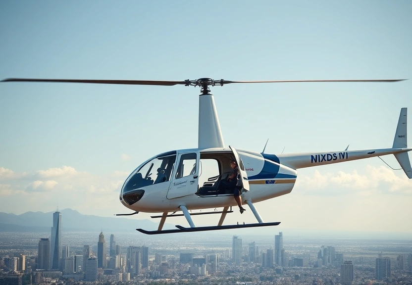 Representação visual de Família de milionário espalha R$ 27 mil de helicóptero como homenagem nos EUA