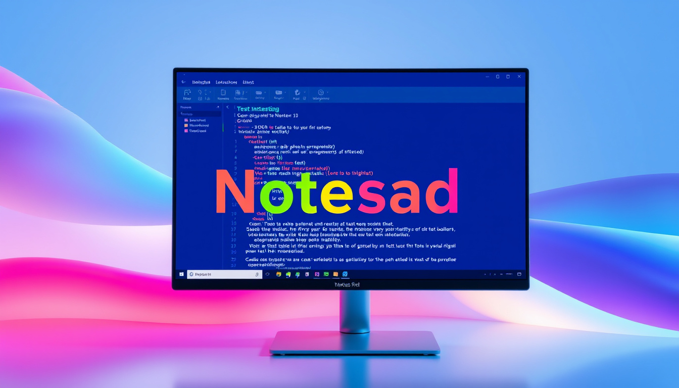 Unlock Powerful Text Formatting in Notepad: Microsoft