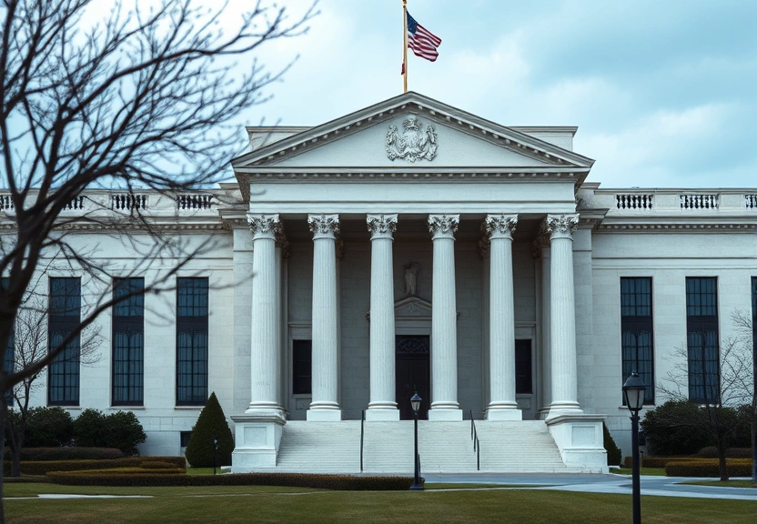 Representação visual de Fed Holds Steady as Mortgage Rates Stabilize in Crucial Market Week