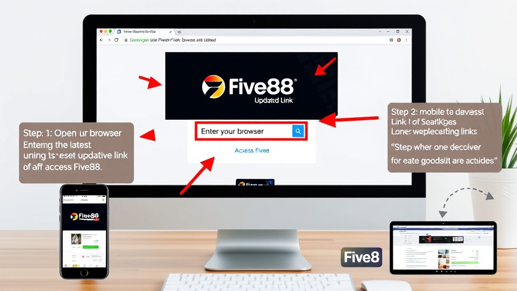 Kh&aacute;m ph&aacute; c&aacute;ch truy cập Link v&agrave;o five88 mới nhất &ndash; Hướng dẫn chi tiết để kh&ocirc;ng bỏ lỡ cơ hội