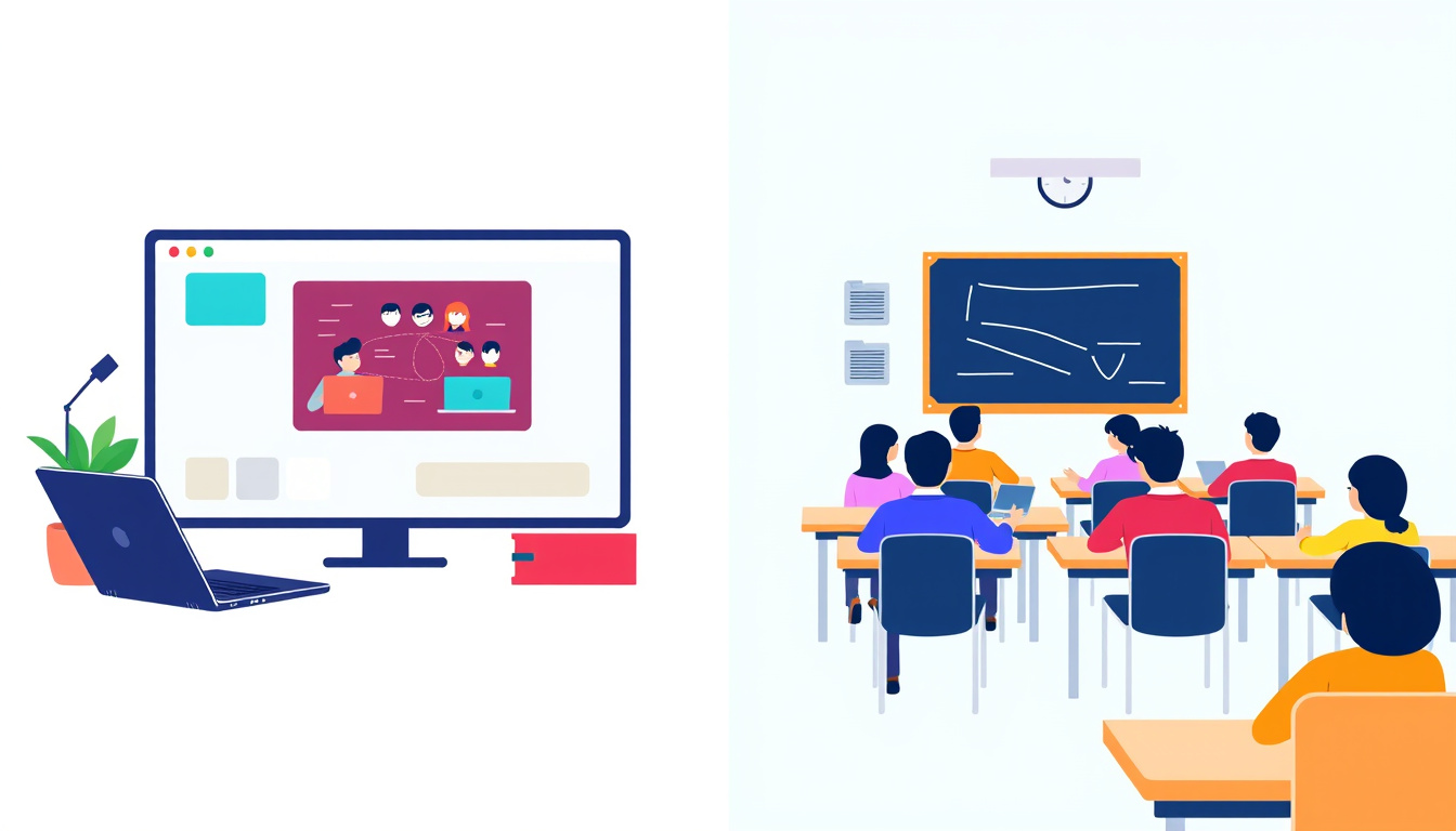 Pros and cons of online vs traditional classes