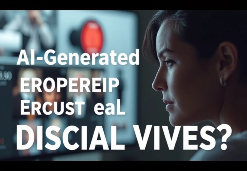 Representação visual de Are AI-Generated Videos Eroding Trust on Social Media? Discover the Truth!