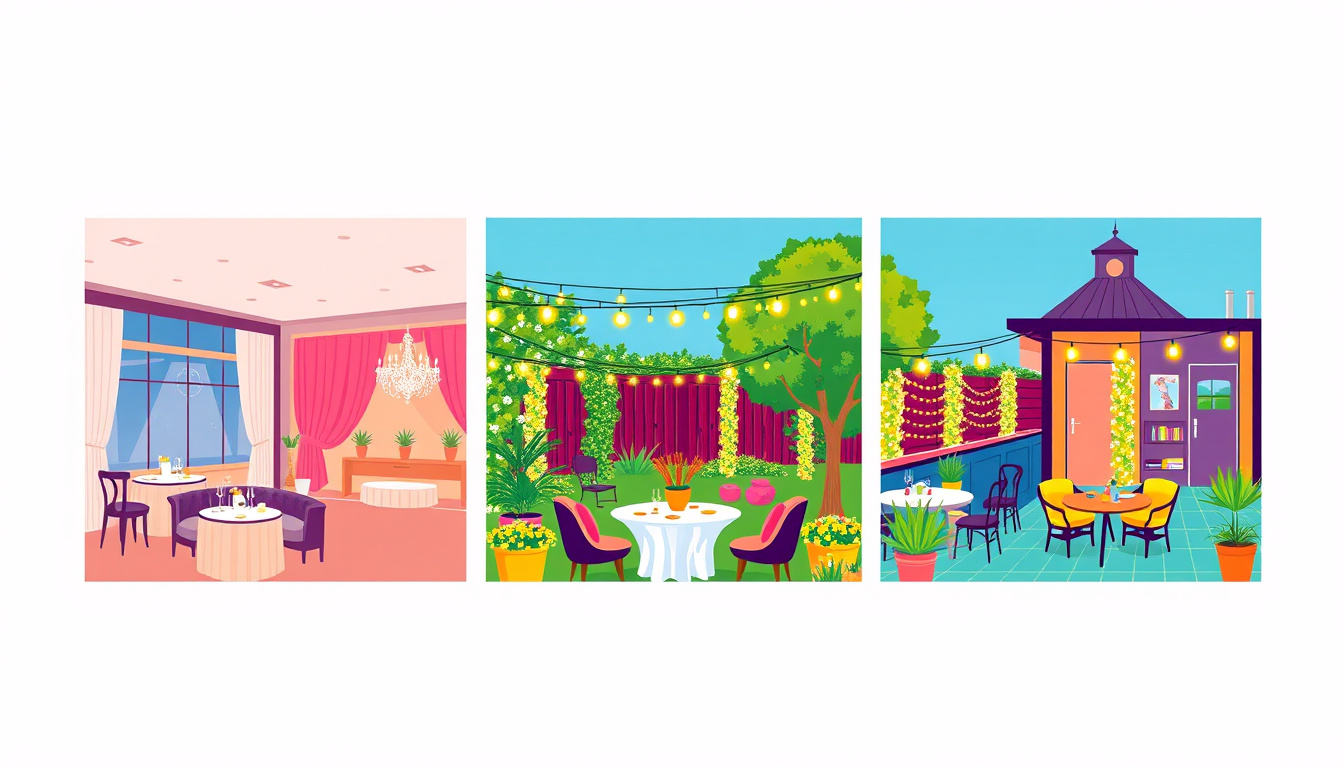 3. Popular Types of Private Party Venues
