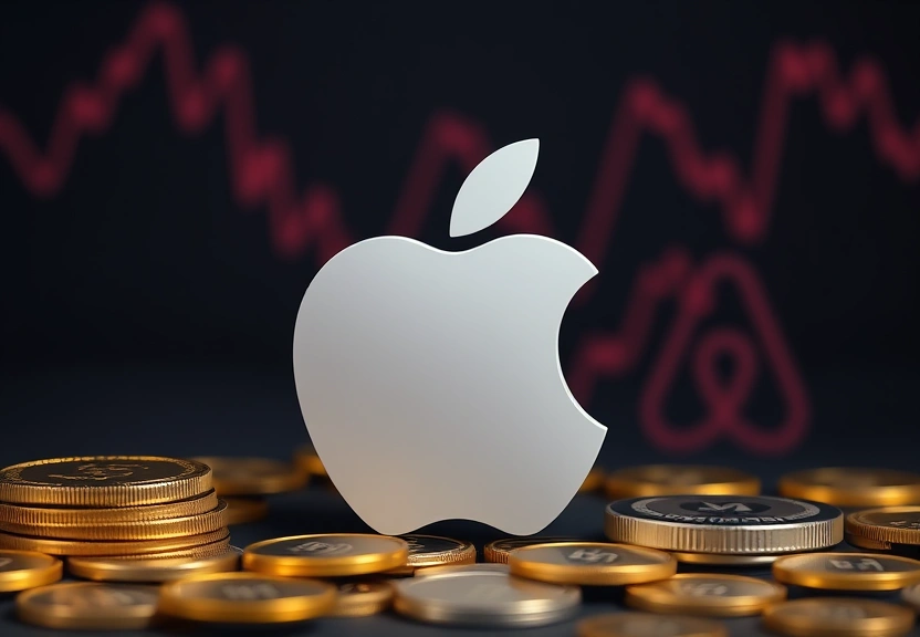 Representação visual de Apple, Airbnb, X entre los gigantes tecnológicos que avanzan hacia la adopción de stablecoins.