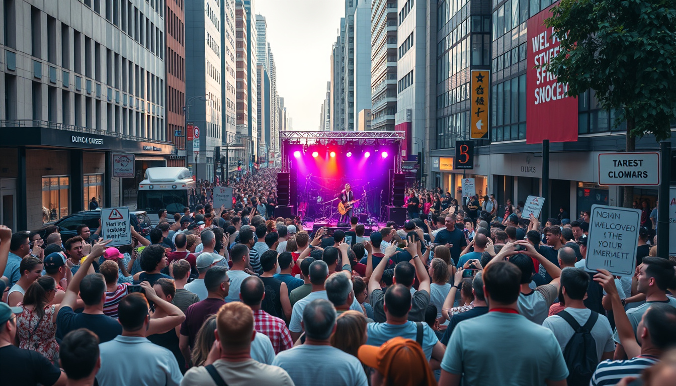 Traffic Alert: Morgan Wallen Concerts Cause Madison Street Closures!