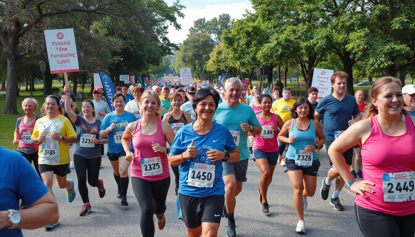 Benefits of Running for Fitness and Fundraising