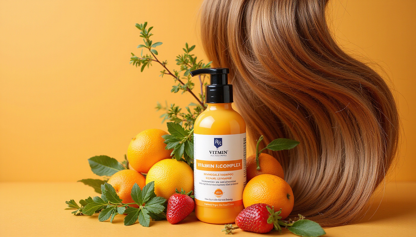 Revitalize Your Hair with Vitamin B-Complex Shampoo: Nourishment for Stronger, Healthier Locks