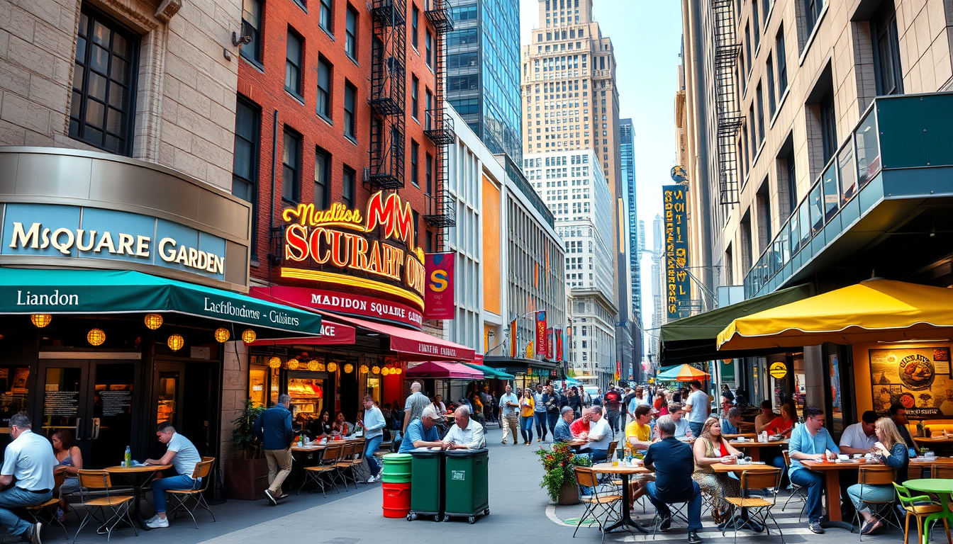 Discover the Best Lunch Spots Near Madison Square Garden for an Unforgettable Dining Experience