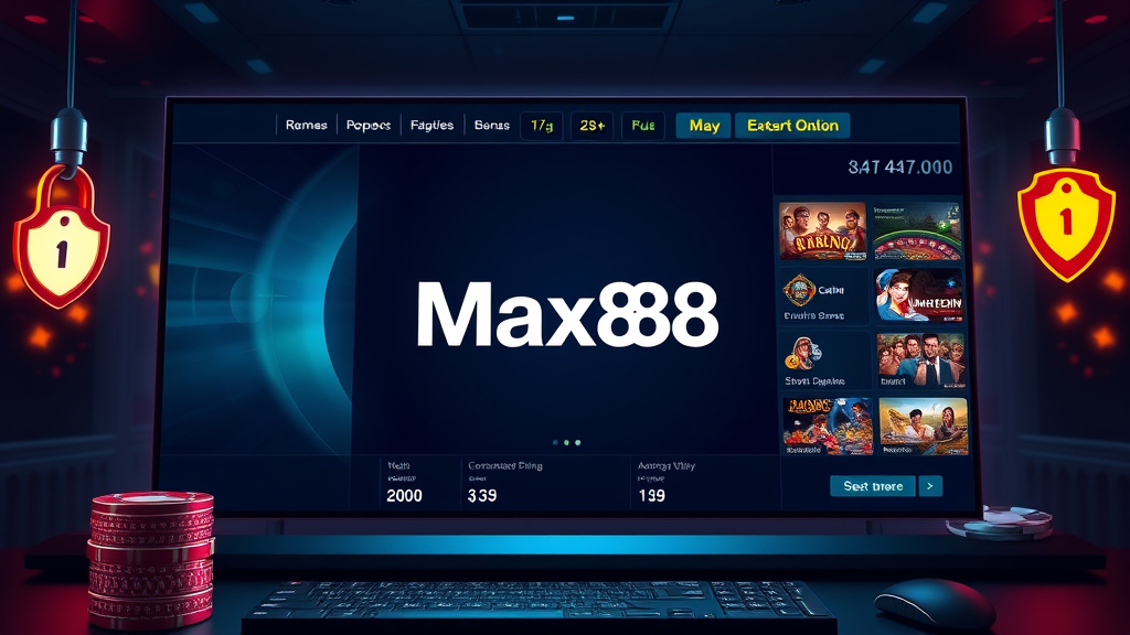Nh&agrave; C&aacute;i Max88 - Địa Chỉ C&aacute; Cược Uy T&iacute;n H&agrave;ng Đầu Với Nhiều Ưu Điểm Nổi Bật