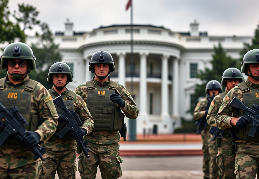 Representação visual de White House Confirms Trump Deployed National Guard to Deter Violence