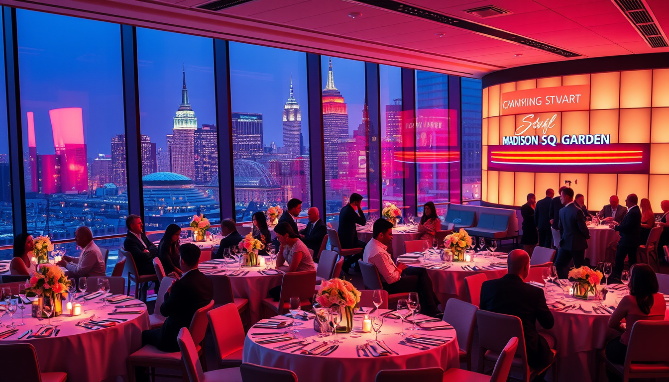 Top Restaurants for Unforgettable Private Parties Near Madison Square Garden