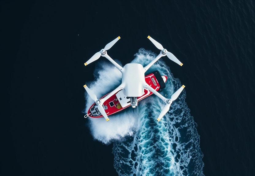 Representação visual de Tripulação deixa navio danificado por drones no Mar Vermelho, alerta agência marítima