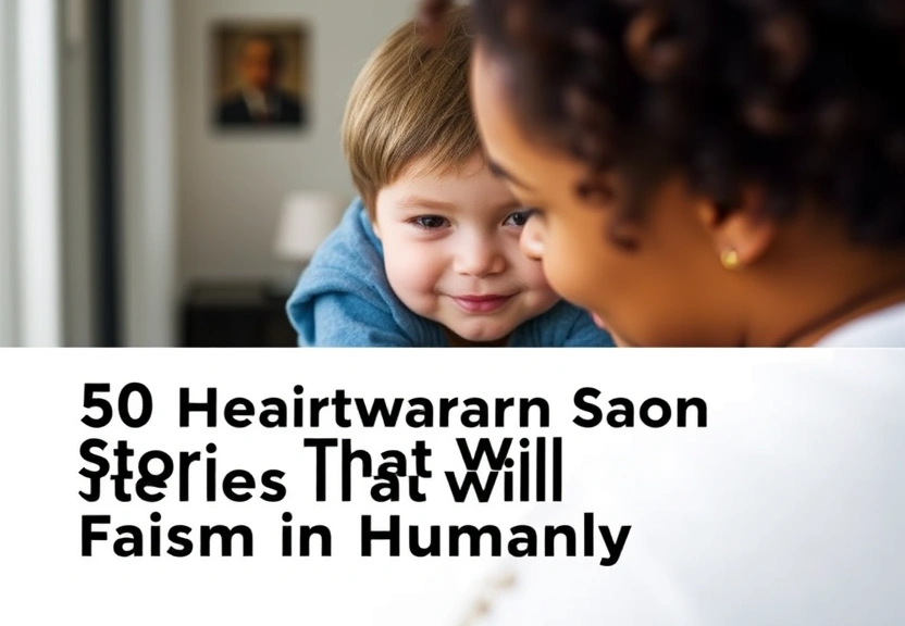 Representação visual de 50 Heartwarming Stories That Will Renew Your Faith in Humanity