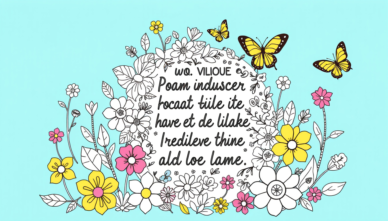 Affirmation Coloring Sheets: Creative Self-Care Activities