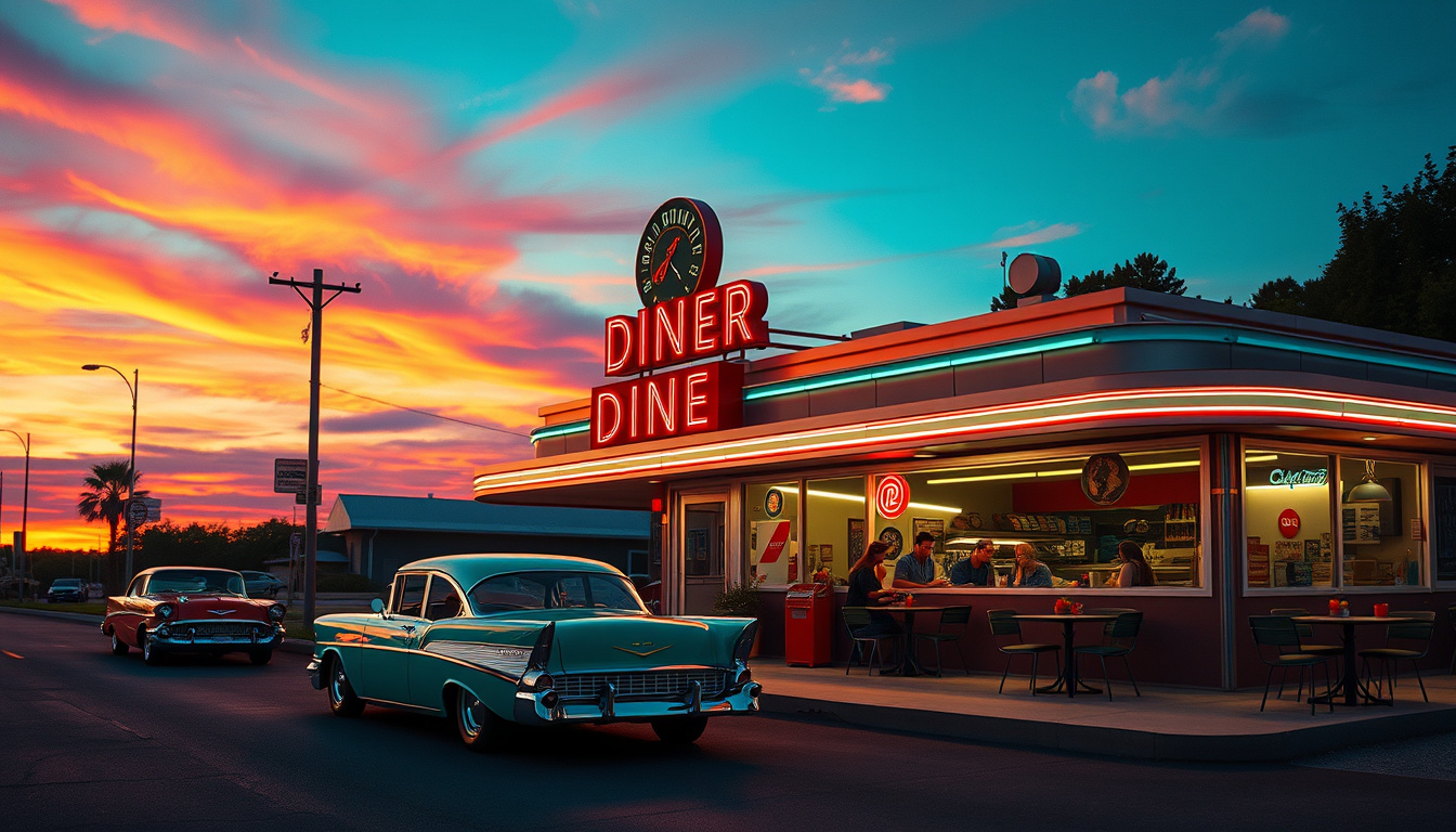 Roadside diners experiences.