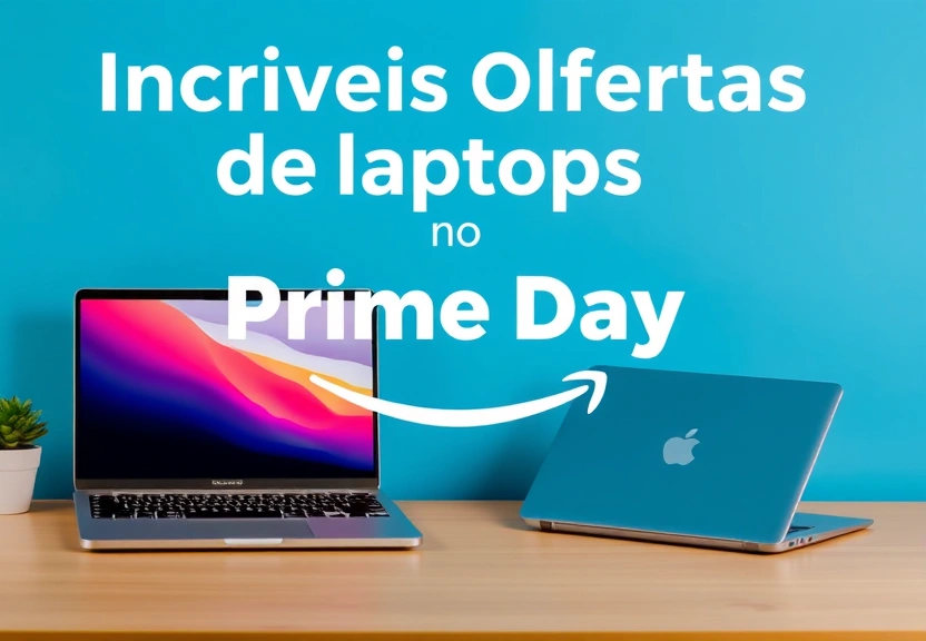 Representação visual de Incríveis Ofertas de Laptops no Prime Day 2025: MacBooks, Chromebooks e Muito Mais