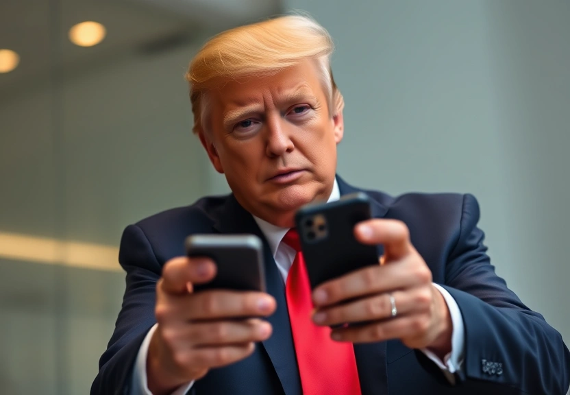 Representação visual de Trump Org Lança Trump Mobile: A Nova Aposta Duvidosa em Telefonia Móvel