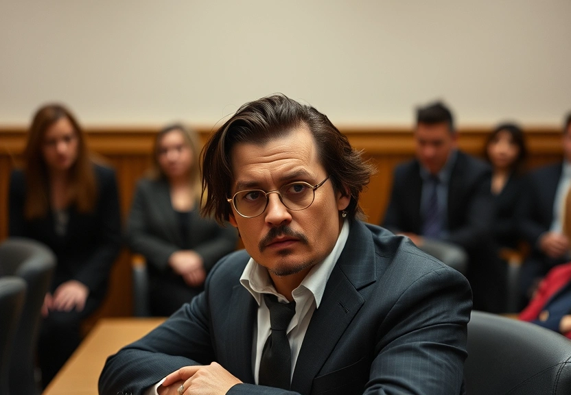 Representação visual de Johnny Depp Trial Juror Breaks Silence: Shocking Courtroom Revelations Unveiled