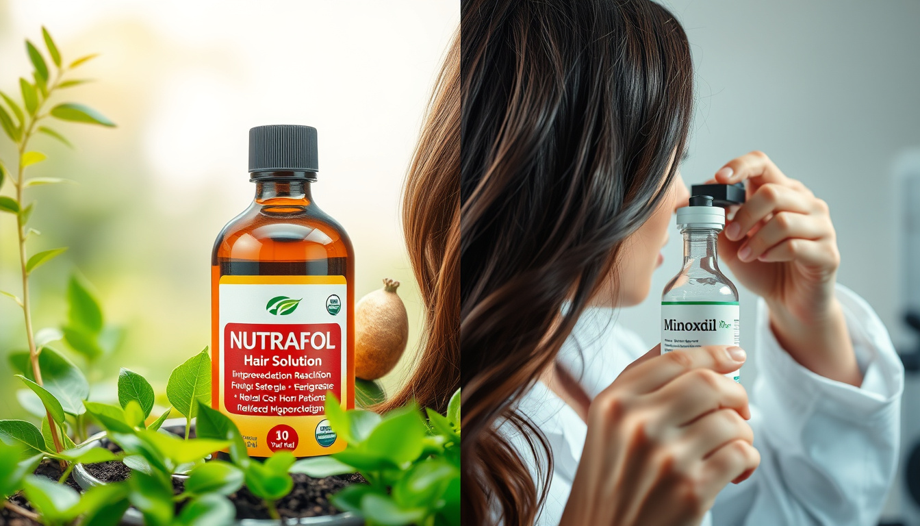 Nutrafol vs. Minoxidil: A Comprehensive Guide to Hair Growth Solutions