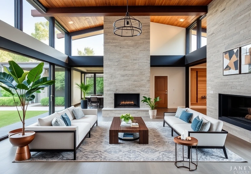 Representação visual de Janet Goldschmidt Elevates Dallas Real Estate with Stunning California Modern Design