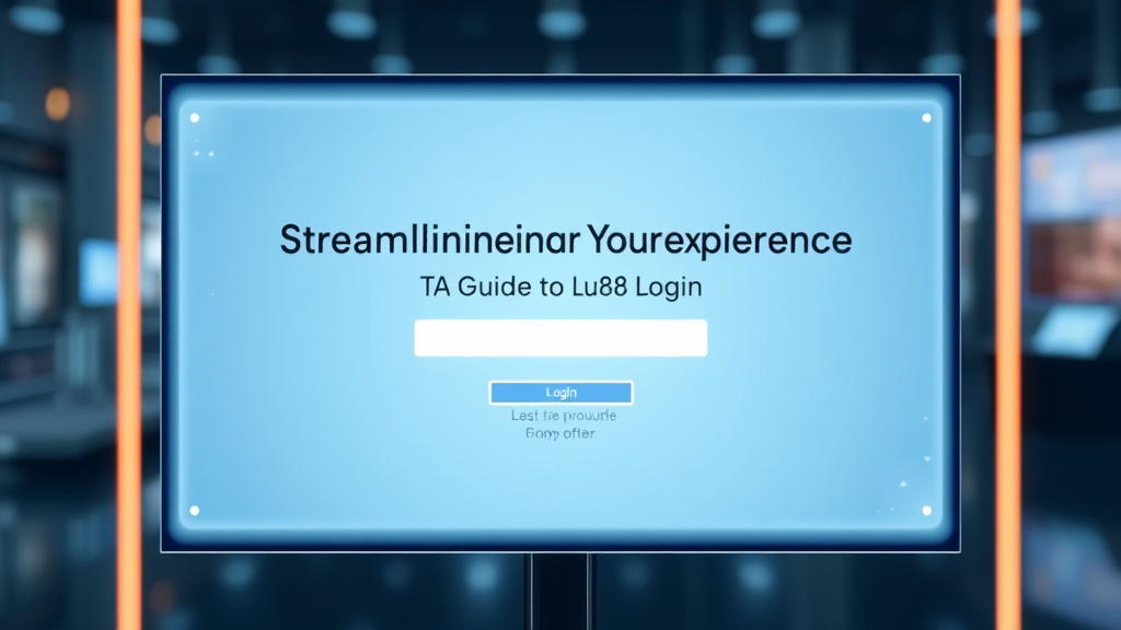 Unlocking Seamless Access - Your Ultimate Guide to Đăng nhập lu88 and Enhancing Your Experience