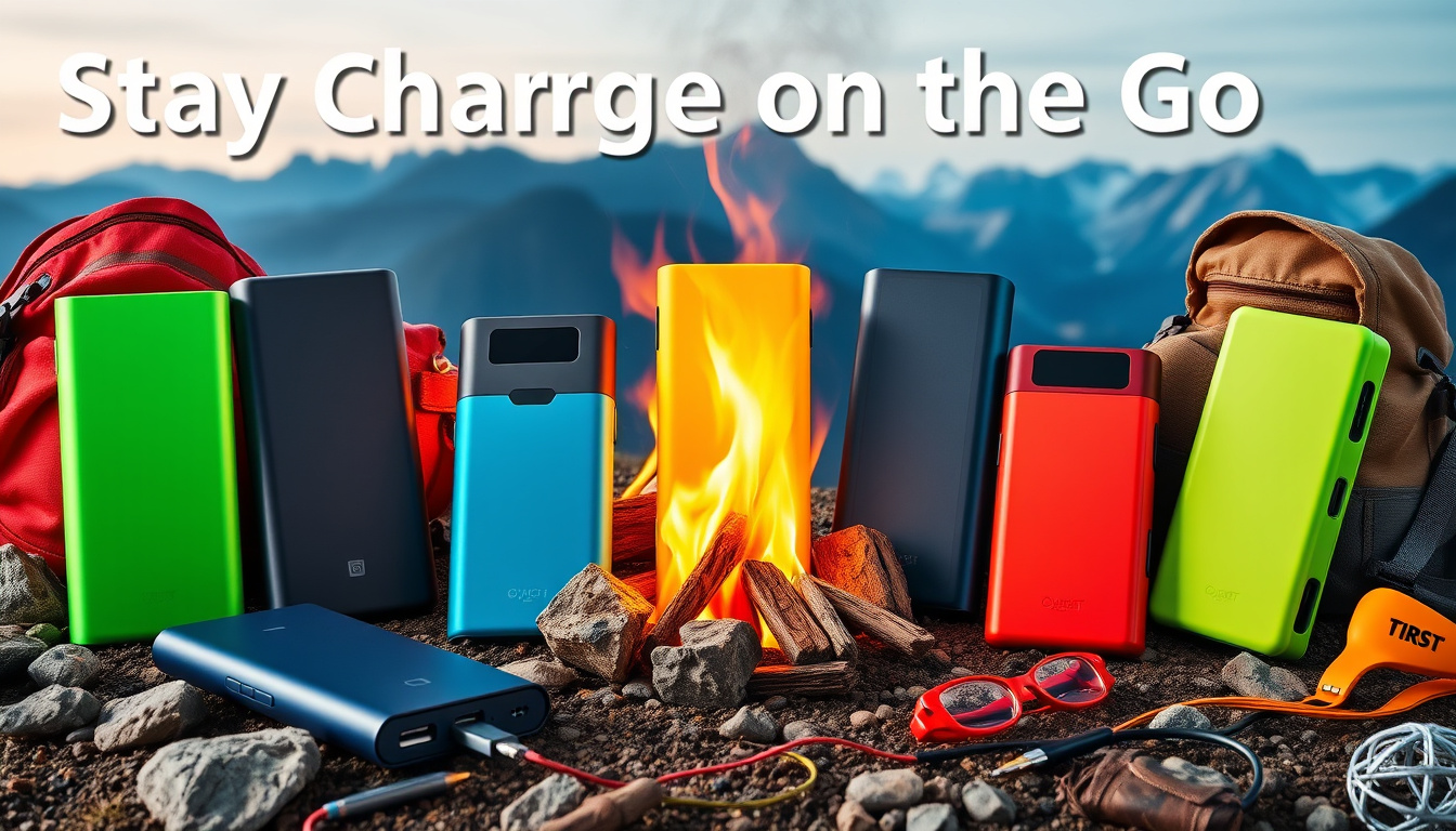 3. Portable Power Banks: Stay Charged Anywhere