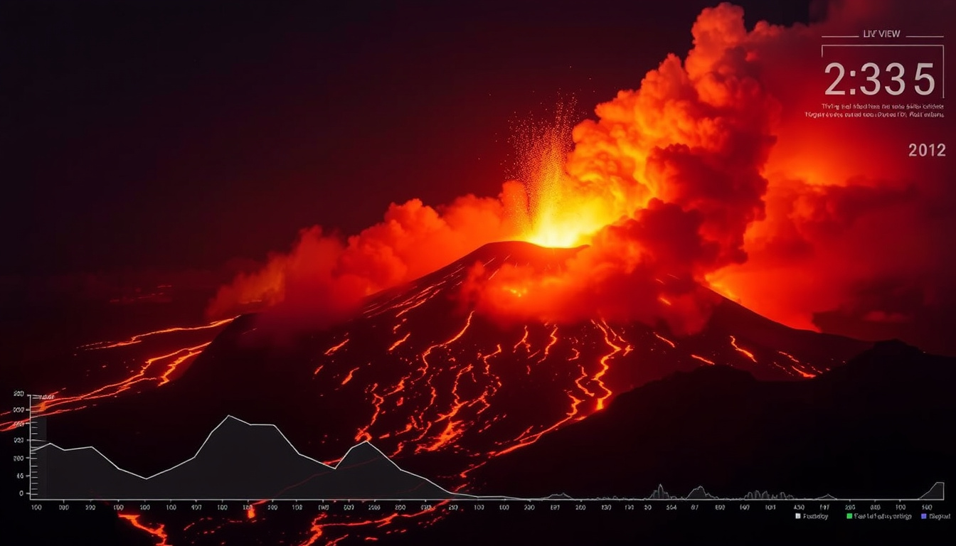 Experience the Fury: Explore Live Volcano Cams for Real-Time Eruption Views!