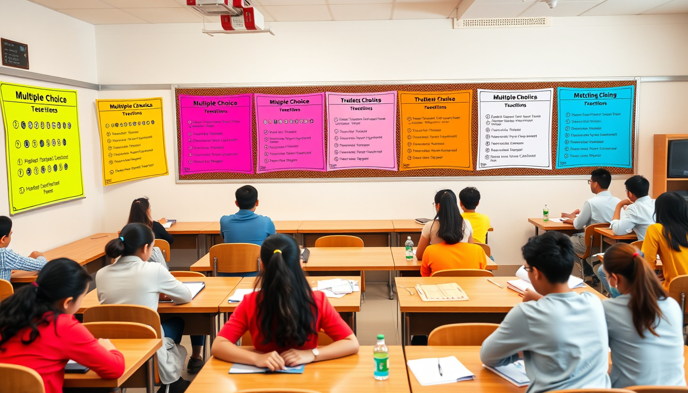 Common Types of Test Questions