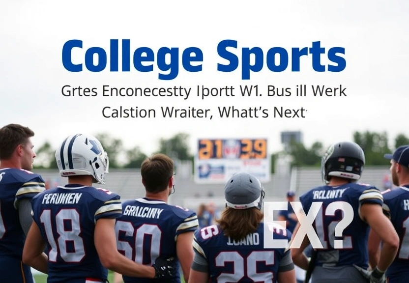 Representação visual de College Sports Still in Crisis Post-House v. NCAA Settlement: What's Next?