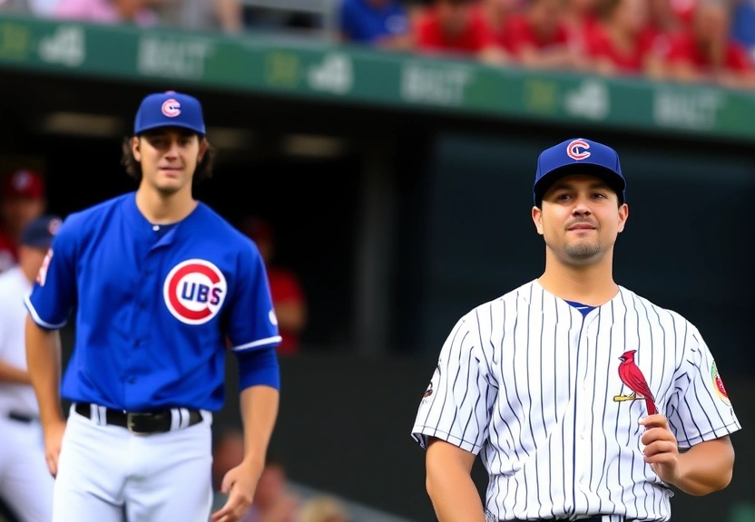 Representação visual de Cubs vs. Cardinals: NL Central Rivalry Heats Up in Exciting Power Rankings