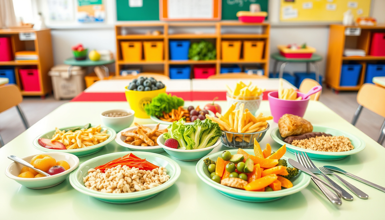 School Lunch Diet Plan: Healthy Meals for Kids