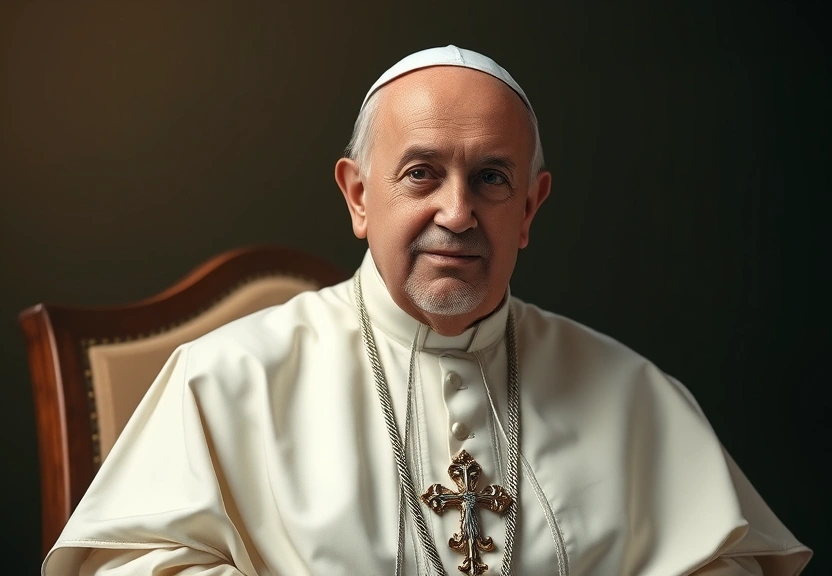 Representação visual de Papa Leão XIV alerta sobre os riscos da IA no desenvolvimento das crianças