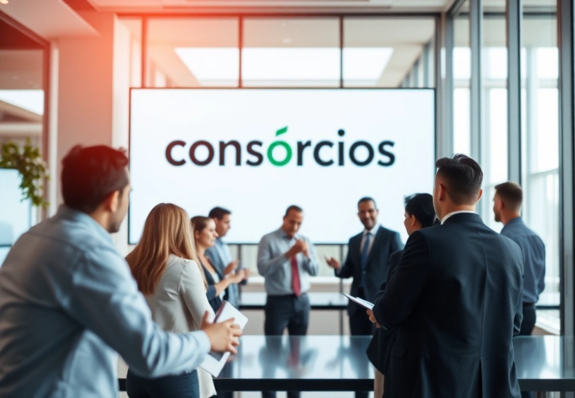 Representação visual de Consórcios: A Estratégia Inovadora para Investidores que Buscam Diversificação Patrimonial