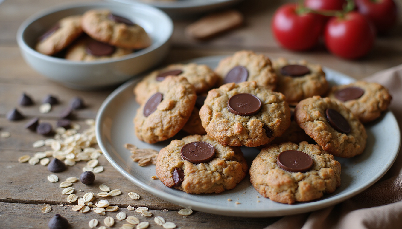 Indulge in Healthy Bliss: Irresistible Oatmeal Chocolate Thumbprint Cookies Recipe