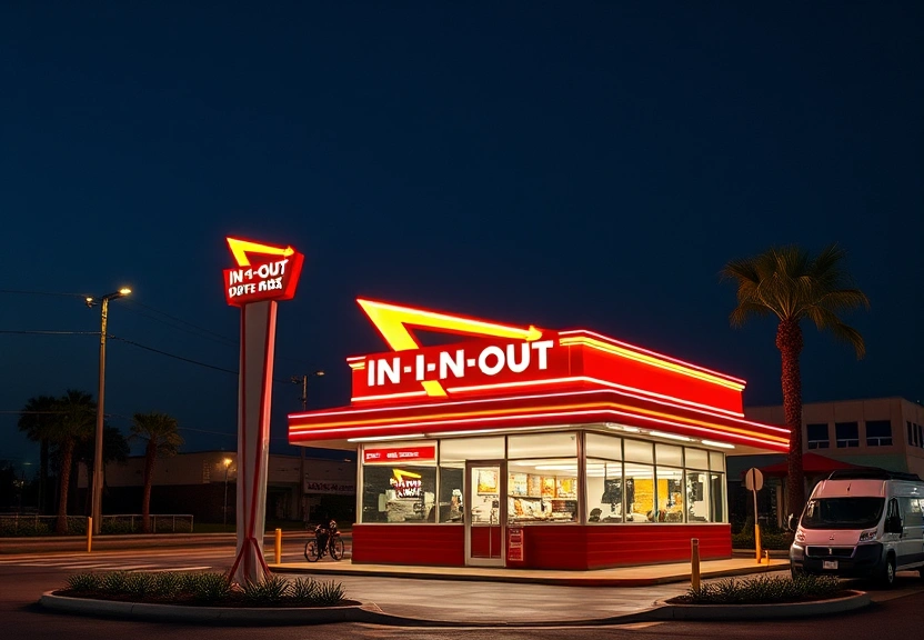 Representação visual de In-N-Out Retorna com Pop-ups na Austrália para Intensificar Disputas de Marcas