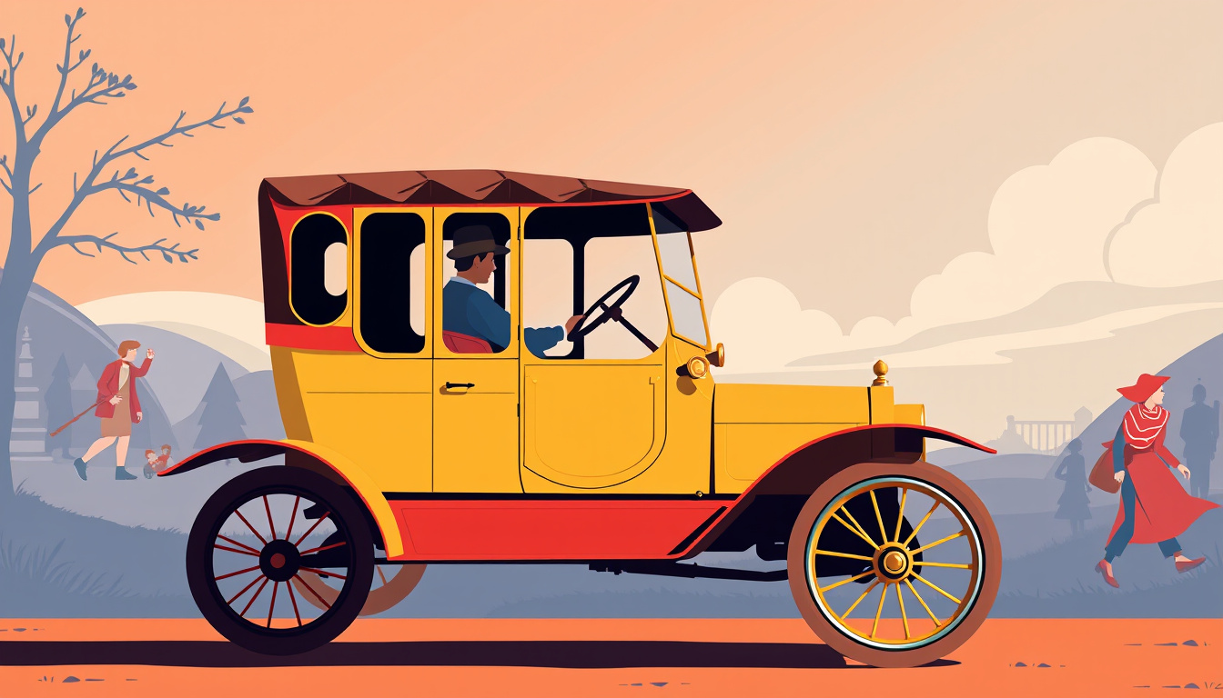 Revolution on Wheels: The 1908 Debut of the Iconic Ford Model T and Its Impact on the Automobile Industry