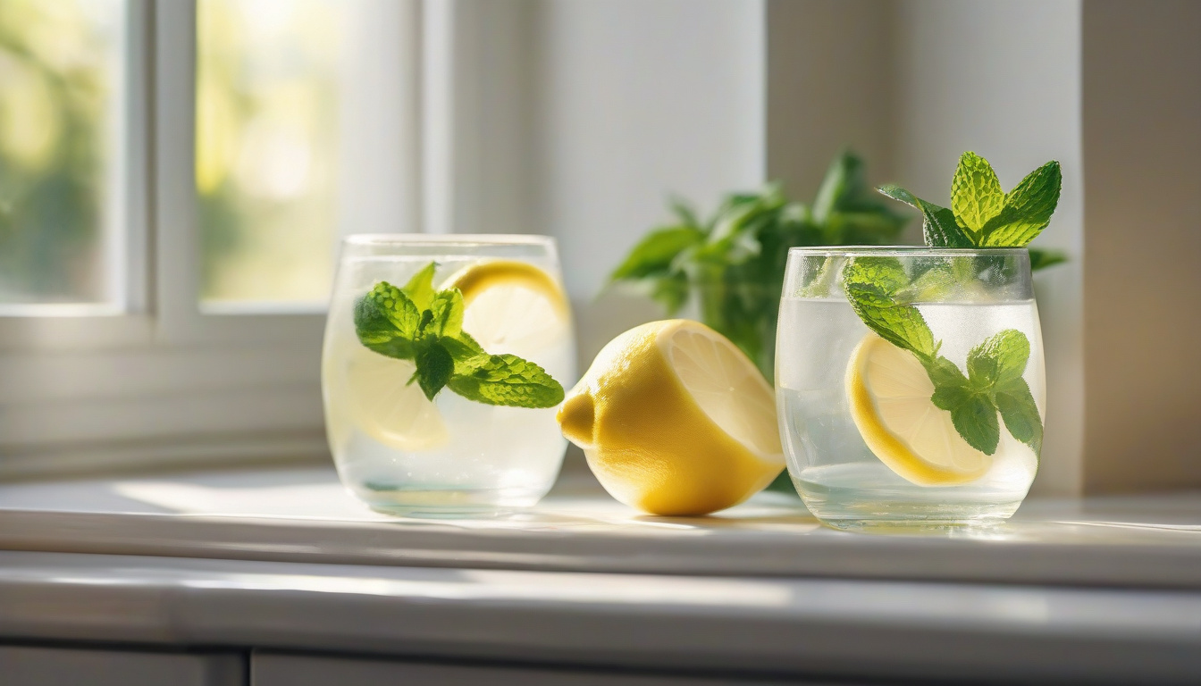 

1. Warm Lemon Water: A Simple Yet Effective Tonic’ style=’display: block; margin: auto; max-width: 100%; height: auto;’></p>
<h3>1. Warm Lemon Water: A Simple Yet Effective Tonic</h3>
<p>One of the most beneficial morning drinks for gut health is warm lemon water.</p>
<p>This simple yet effective tonic is easy to prepare and offers a plethora of health benefits.</p>
<p>By mixing the juice of half a lemon with warm water, you create an alkalizing beverage that can kick-start your digestion for the day.</p>
<p>The citric acid in lemons aids in the production of digestive juices, promoting a healthier gut by ensuring your food is broken down properly.</p>
<p>Additionally, this refreshing drink is loaded with vitamin C, which supports your immune system and contributes to overall gut well-being.</p>
<p>Incorporating warm lemon water into your morning routine not only hydrates your body but also sets a positive tone for healthy eating throughout the day.</p>
<h3>2. Ginger Tea: Boosting Digestion and Reducing Inflammation</h3>
<p>Ginger tea is a remarkable <b>morning drink for gut health</b>, celebrated for its myriad of digestive benefits.</p>
<p>Rich in gingerol, a potent compound known for its anti-inflammatory properties, ginger tea can effectively soothe the digestive tract, alleviating symptoms of bloating, gas, and discomfort.</p>
<p>Starting your day with a warm cup of ginger tea not only kickstarts your metabolism but also aids in the breakdown of food, making it easier for your body to absorb essential nutrients.</p>
<p>Moreover, this aromatic infusion helps balance the acidity in the stomach, reducing instances of nausea and enhancing overall gut function.</p>
<p>By regularly incorporating ginger tea into your morning routine, you can cultivate a happier, healthier gut, paving the way for improved digestion and a reduction in inflammation throughout the body.</p>
<p><img src=