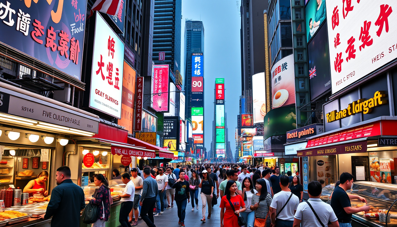Top 10 Quick Lunch Spots in Times Square: Delicious Eats on a Tight Schedule