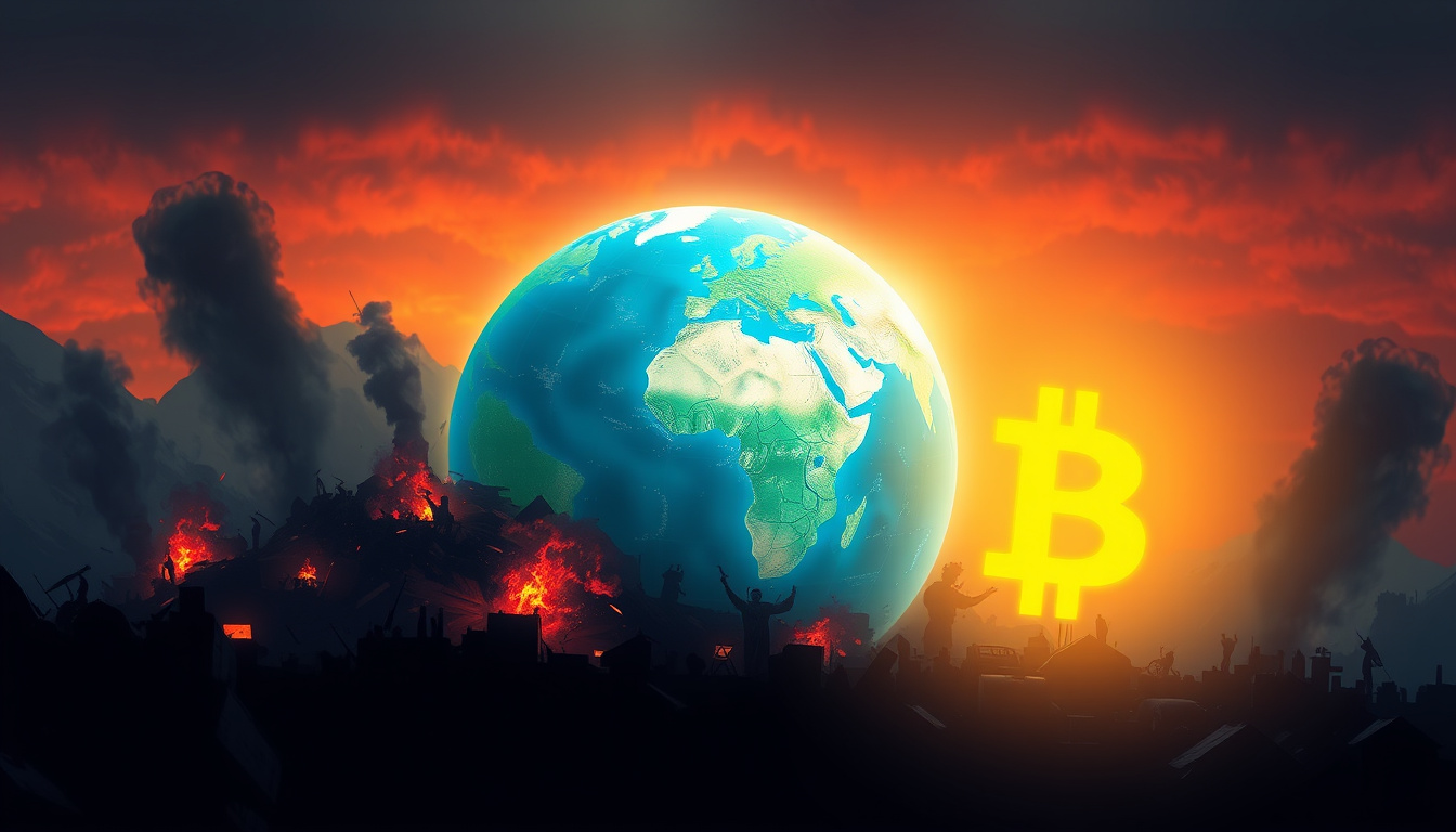 Is the World on the Brink? How Cryptocurrency Could Be Your Safety Net in Crises