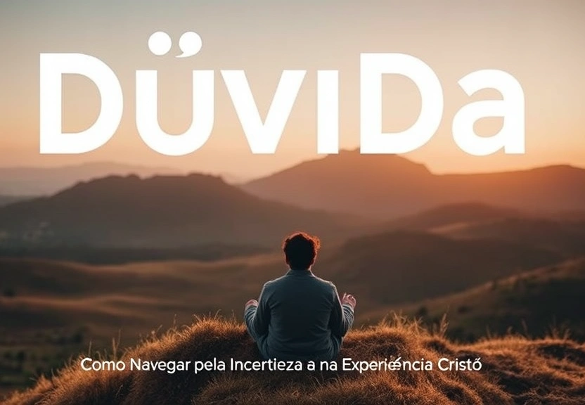 Representação visual de Dúvida Fiel: Como Navegar pela Incerteza na Experiência Cristã