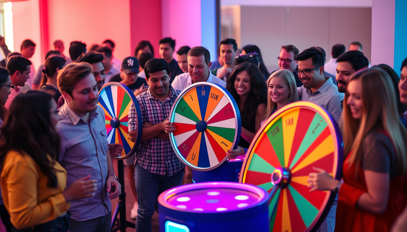 How Wheel Spin Games Can Enhance Social Interactions