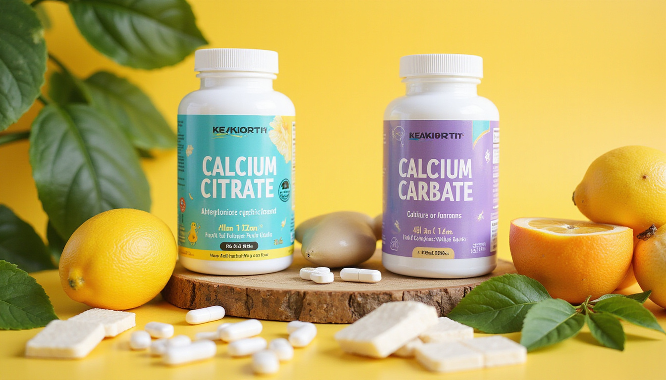 Calcium Citrate vs. Calcium Carbonate: Which Supplement Reigns Supreme for Better Absorption?