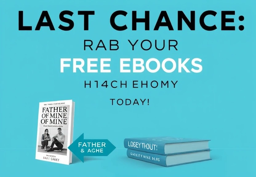 Representação visual de Last Chance: Grab Your Free eBooks Father of Mine and Son of Mine Today!