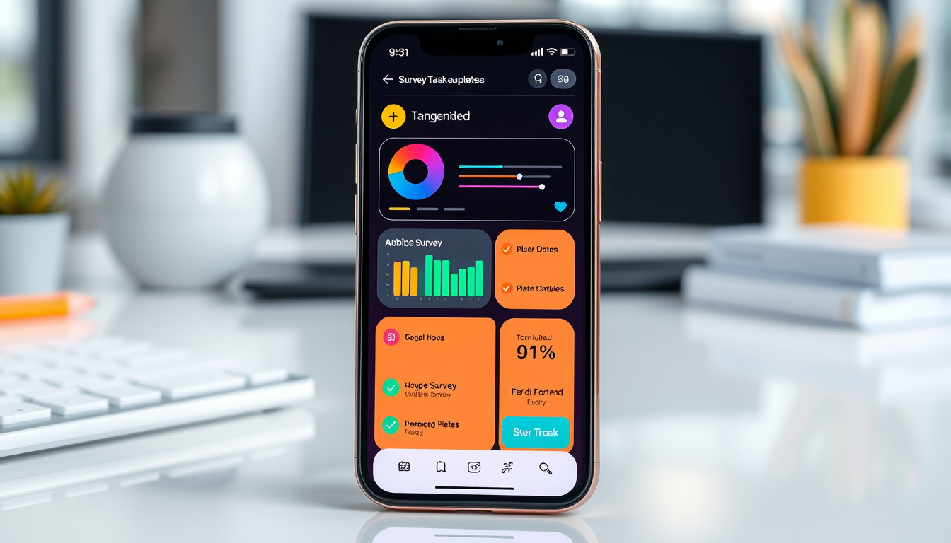 Survey and Task Completion Apps