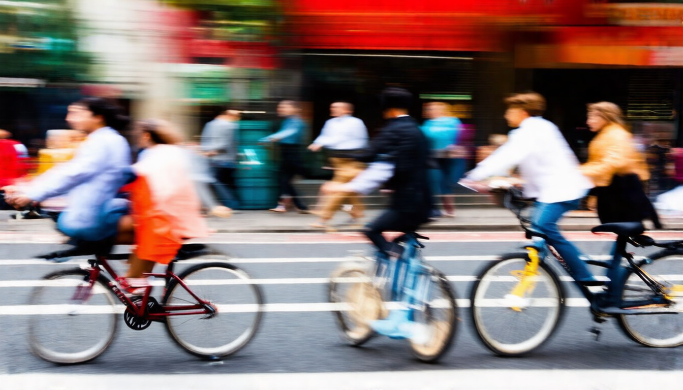 Techniques for Capturing Motion in Street Photography