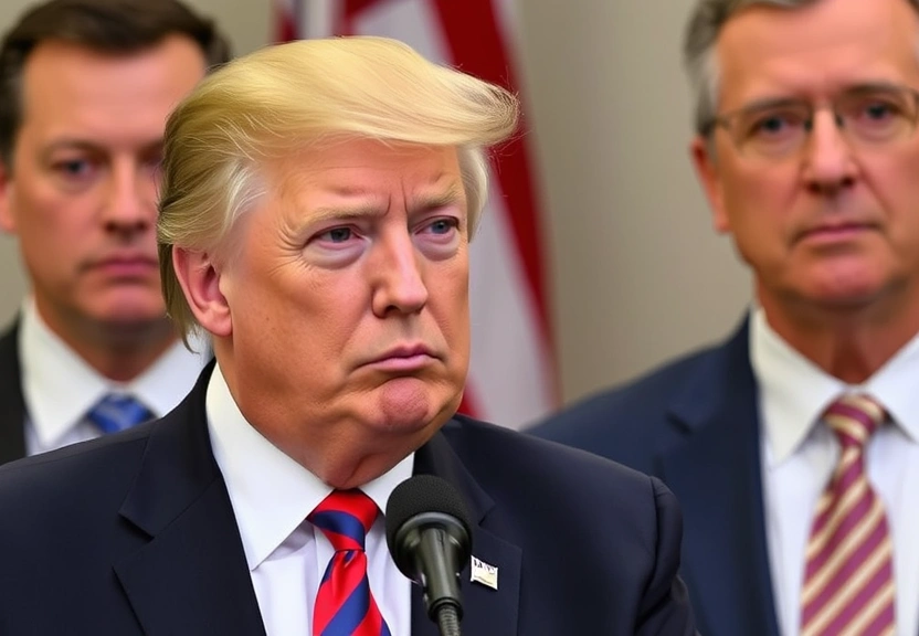 Representação visual de Trump's Bold Challenge to Newsom: Arresting Him for ICE Obstruction?