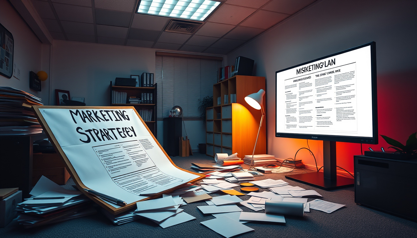 Neglecting Marketing Strategies