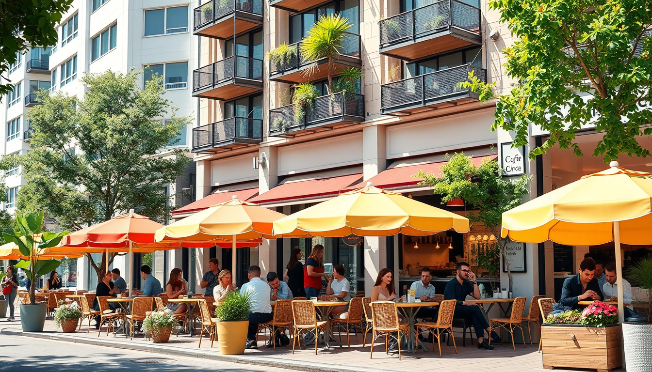 2. Trendy Cafés and Bistros